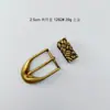 Hebilla de Cinturón de Aleación Vintage en Stock Estilo Étnico Hebilla de Cinturón Clásica Hebilla de Pin para Mujer Juego de Dos Piezas 2.5 cm