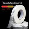 CROWN adesivo de dupla face CROWN#513 adesivo de dupla face não tecido fita adesiva dupla face ultra-fino forte sem costura de alta temperatura