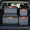 Caja de Almacenamiento Plegable de Apertura Lateral Nueva y Mejorada Organizador de Maletero de Coche Caja de Almacenamiento para Coche Caja Estilo Camping al Aire Libre