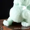 Loja de Enfeites Pixiu da Sorte Presentes de Inauguração Decorações para Mesa de Sala de Estar Artesanato Sintético de Resina Jada