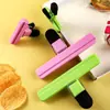 Clipes Domésticos Multifuncionais, Clipes de Plástico, Clipes Grandes Longos, Clipes de Vedação para Alimentos, Clipes de Vedação à Prova de Umidade para Lanches