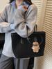 Bolso Grande de Estampado de Leopardo Retro Súper Popular para Mujer 2025 Nuevo Otoño e Invierno Versátil para el Trabajo y los Viajes Diarios Bolso de Hombro Tote