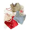 Conjunto de loungewear nuevo para otoño 2026 para niñas timo, conjunto de top y pantalón de otoño para niños, pijama casual de dibujos animados y pantalones para dormir
