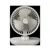 Novo ventilador pequeno para mesa de escritório, tamanho médio, portátil, mini tipo clipe USB, recarregável portátil, dormitório estudantil