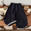 Calça Jeans Infantil 2026 Outono Novidades Meninos Meninas Estilo Coreano Versátil Calça Longa Calça Reta Calça Banana Roupa Infantil