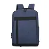 Mochila Masculina em Tecido Oxford para Laptop, Mochila Diária para Viagem, Negócios, Trajeto, Estudante Universitário