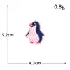 Serie Oceánica Bordado por Computadora Sirena Estrella de Mar Tiburón Pingüino Camarón Tela Bordada Pegatinas Sin Costuras Personalizadas Termoadhesivas Venta al por Mayor