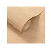 Papel tapiz de textura lisa de lino natural en estilo wabi-sabi, papel tapiz tejido simple para paredes de fondo de hotel, club, sala de estar y dormitorio