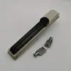 MS830 con cerradura de plano sin varilla de perno pequeño, caja de control con interruptor, cerradura de puerta de gabinete industrial