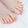 Parche para Uñas de los Pies Portátil Parche para Uñas Parche para Uñas de los Pies Uña Postiza Blanca Removible Uña del Pie Productos Terminados Venta al por Mayor