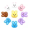 Directamente del fabricante: Botones de Conejo de Dibujos Animados Coloridos Hechos de Plástico para Cárdigans, Suéteres y Abrigos de Niños, Botones Decorativos al por Mayor