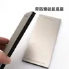 Bestseller transfronterizo: Piedra de afilar de diamante de una cara con base de silicona antideslizante, afilador de cuchillos, afilador para cuchillas, EVA