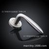 Fábrica de Jiangmen acero inoxidable 304 imitación fundición de precisión estampado especial manija de puerta hueca soldadura dividida manija de puerta
