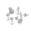 Material de Accesorios de Joyería DIY Metal Mariposa Tapones para los Oídos Earpin Traje Pendientes de Moda Pendientes Pendientes