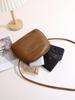 Comercio Exterior Transfronterizo Bolso Pequeño Retro de Cuero Suave Simple para Mujer 2026 Nuevo Bolso Pequeño Versátil de Hombro Cruzado