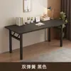 Escritorio de computadora, escritorio plegable, escritorio para oficina en casa, mesa pequeña rectangular para dormitorio, escritorio simple para estudio y oficina