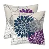 Almohada Decorativa Geométrica Floral Simple de Amazon Cojín para Sofá del Hogar Funda de Cojín Estampada Funda de Cojín para Exteriores