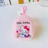 Bolsa de monedas colgante de corazón de niña linda coolomi billetera suelta de dibujos animados creativa para monedas lápiz labial almacenamiento bolsa pequeña felpa