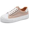 Zapatos de Lona Pata de Gallo de Concha Cabeza Grande Suela Gruesa Zapatos Blancos Delgados de Verano para Estudiantes 2021 Nuevo Estilo Zapatos de Plataforma Disolvente