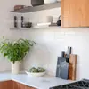 Estilo Pastoral Cocina Baño Franja Completa de Mosaico Cerámico Franja de Baldosa de Mosaico Cerámico Ladrillo