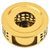 Calentador de Té de Acero Inoxidable, Base Calefactora para Infusión de Té, Estufa Calentadora de Té Redonda, Calentador de Tetera de Vidrio, Mesa de Té Moderna y Sencilla