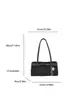 Bolso de lona de alta gama de nicho 2026 nuevo estilo moderno versátil bolso de hombro único de lona bolso tote de hombro único bolsa para ir al trabajo