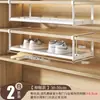 Armário de Sapatos e Armário de Armazenamento Integrados na Parede para Entrada de Casa, Novo Modelo 2025, Armário de Entrada de Madeira Maciça Multicamadas de Grande Capacidade