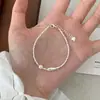 Nuevo Modelo de Pulsera de Pescado y Plata Cada Año, Pulsera Versátil de Perla y Plata, Joyería de Mano Exquisita, Venta al por Mayor en Transmisión en Vivo