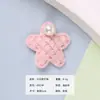 Accesorios Textiles de Cuentas de Cinco Estrellas de Dibujos Animados Accesorios de Tela Creativos para DIY Accesorios de Ropa para Niños Estilo Coreano