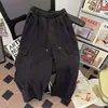 Amazon 2026 Calça Jeans Masculina de Verão Estilo Americano Moda Street Style Versátil Cor Sólida Em Estoque Tendência