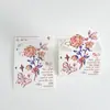 Tarjeta de Felicitación, Ramo de Flores Estéreo, Tarjeta de Felicitación, Tarjeta de Mensaje, Tarjeta de Bendición, Tarjeta Decorativa para Regalo de Vacaciones del Día de San Valentín