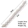 Diadema de Pedrería y Perlas para Novias y Damas de Honor, Accesorios para el Cabello de Banquete, Estilismo de Cabello para Actuaciones Escénicas con Perlas, Hecho a Mano