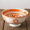 Copa de 6 pulgadas cuenco moderno nórdico simple rejilla color bajo esmalte vajilla de cerámica comida creativa avena sopa tazón para ramen