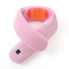 Bufanda calefactora cálida para amantes del invierno, carga USB, calefacción inteligente, para hombres y mujeres, bufanda fría de color sólido para el cuello, venta al por mayor
