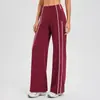 Nuevos Pantalones de Yoga de Pierna Ancha Transfronterizos para Mujer, Pantalones Largos Rectos Casuales Holgados con Bolsillos, Pantalones Deportivos para Correr y Ciclismo al Aire Libre