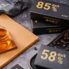 Baileys Manteca de Cacao Pura Chocolate Negro Porcentaje Chocolate Negro Amargo Comida de Reemplazo Fitness Merienda Empaquetada Individualmente Caja de Regalo