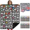 Cobertores para adultos e crianças em alta, vendidos no atacado, adequados para projetos DIY com tema de animais de 60 polegadas, 50x [tamanho] para Amazon