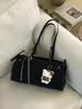Bolso Retro Simple de Axila para Mujer 2025 Otoño e Invierno Nuevo Bolso de Mano de Moda Bolso Tote de Hombro de Alta Gama para Viajes