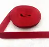 Fita Artesanal de 20mm para Embalagem de Presente Veludo Cebola com Flocagem de Lado Único Material Decorativo DIY para Roupas