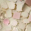 Bloco de Notas Adesivas para Caderno Série Sinfonia das Flores Papel Especial Artístico Caderno em Relevo Material Decorativo DIY Papel Base