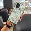 Adecuado para Funda de Teléfono Móvil Zte Borde Completo Cáscara Suave Femenina Silicona Lujo Juvenil Refrigeración Color Puro Lindo Dibujos Animados Animación
