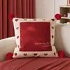 Cojín Decorativo de Perro de Dibujos Animados para Sofá de Sala de Estar con Relleno, Regalo Decorativo, Lindo Cojín para Respaldo de Ventana Abuhardillada con Acabado de Alta Gama