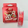 Linha de Pesca Noyoi 4 Fios 8 Fios Pe em Estoque, Linha de Pesca Laranja de Alta Resistência 150m Linha Principal Sub-Linha Linha de Pesca de Mar Linha para Iscas