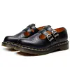 Zapatos Mary Jane Transfronterizos Audibert 8065 Piel Genuina Caña Baja Zapatos Pequeños de Cuero para Mujer Estilo Británico Modernos Zapatos Casuales para Estudiantes