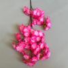 Flores Artificiales, Ramas Artificiales de Flor de Cerezo con 3 o 4 Ramas, Ramas de Flor de Cerezo para Decoración de Bodas, Flores Falsas para Decoración de Techos Interiores, Ramas Falsas de Flor de Melocotón