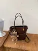 2026 Nuevo Llegada Bolso Tote Bolso Cruzado para Mujer Bolso de Mano Retro Patchwork Bolso de Hombro Tipo Cubeta con Textura Mate