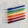 Bolígrafo de Gel Perla Negra 0.5mm Bala Rojo y Azul Pluma de Agua Aguja Completa Negro Bolígrafo de Firma Papelería Oficina Comercio Exterior