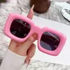 Gafas de Sol Cuadradas Gruesas Lindas de Burbujas para Niños Transfronterizas Gafas para Niñas Accesorios Divertidos para Bebés y Niños Gafas de Sol Protector Solar