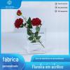 Acrílico HD estilo ins de mesa caixa de flores simples para livro Festa casamento sala de estar decoração processamento transparente vaso