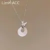 Collar de Perlas Estilo Ins para Mujer 2024 Estilo Caliente Lujo Accesible Cadena de Clavícula de Gama Alta Accesorios de Colgante de Corazón Versátiles Venta al por Mayor